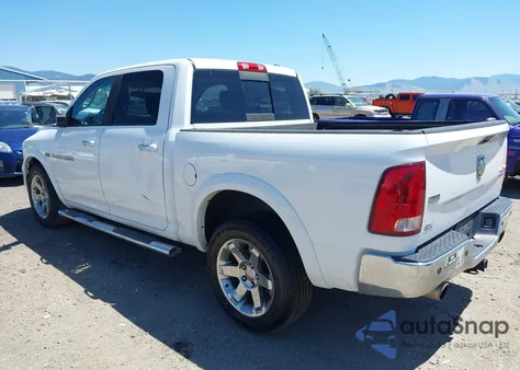 2012 Ram 1500 Laramie из США, поврежденный, VIN 1C6RD7NT6CS311388